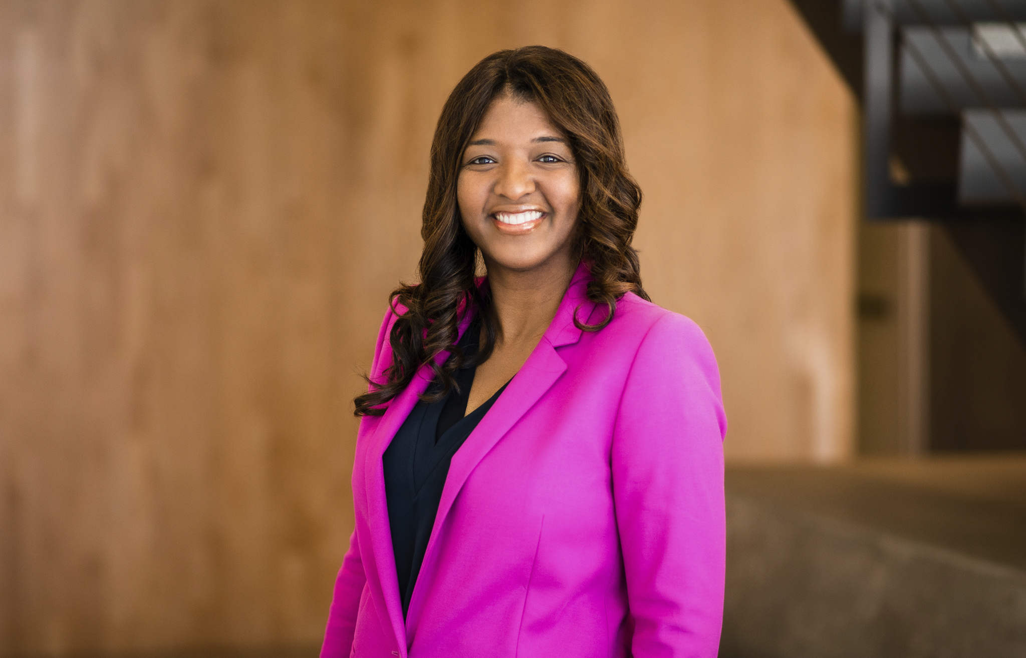 Headshot of Angela Lucien, Director of Risk Advisory and Insurance Services.